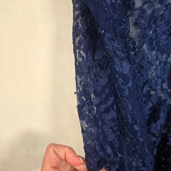 Fredericks of hollywood Babydoll Lingerie Womens M Navy - Picture 14 of 16